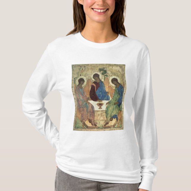 Den heliga trinityen, 1420s (tempera på panel) t-shirt (Framsida)