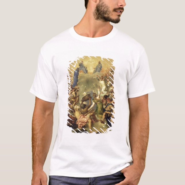 Den heliga trinityen, 1553/54 (olja på kanfas) tee shirt (Framsida)
