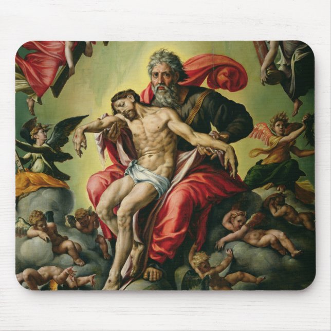 Den heliga trinityen musmatta (Framsidan)