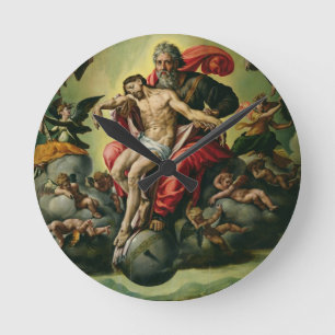 Den heliga trinityen rund klocka