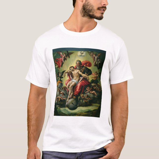 Den heliga trinityen t shirt (Framsida)