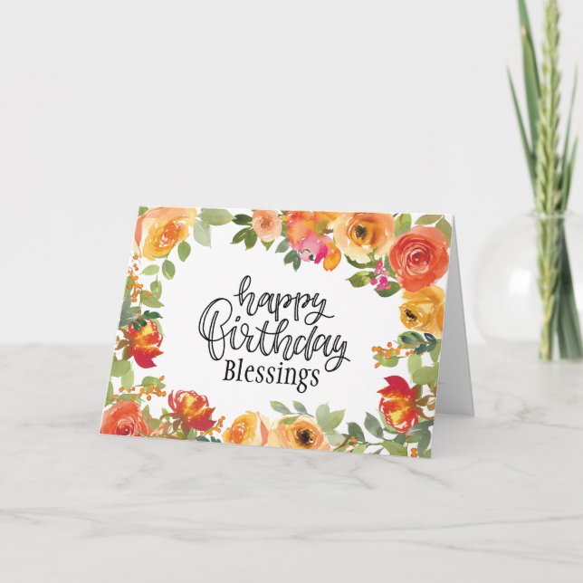 Den helige Blommigten.. Kort (Framsida)