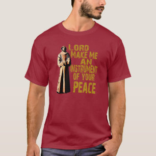 Den helige Francis of Assisi, finansieringsinstrum T Shirt