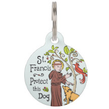 Den helige Francis of Assisi Skydda den här Hund,