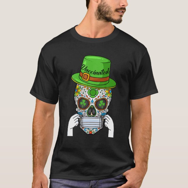 Den helige patrickdagen för dödlig mask, sockersku t shirt (Framsida)