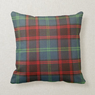 Den hem- tartanen dämpar 41 cm x 41 cm kudde