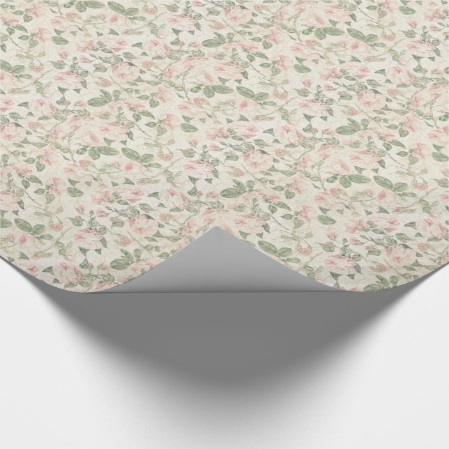 Den hemlagade pappra rorosenknoppen blommar presentpapper (Hörn)