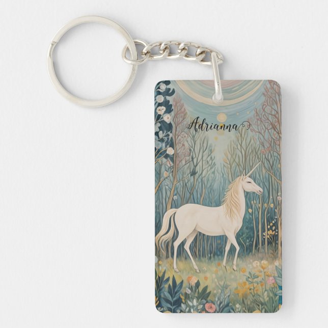 Den hemliga enhörningen av Whispering Skogen (Framsidan)