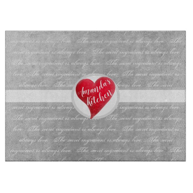 Den hemliga ingrediensen är alltid kärlek marmor h (Framsidan)