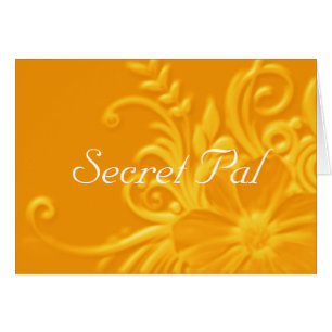 Den hemliga palen noterar hälsningskort