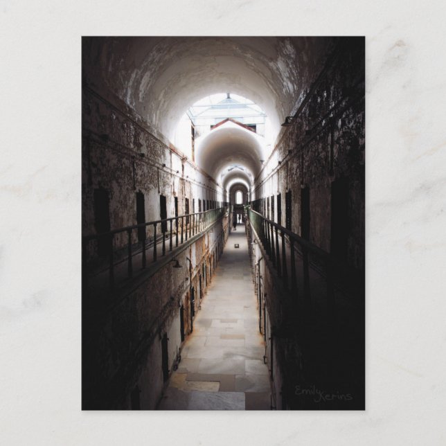 Den hemsökta korridoren vykort (Framsida)