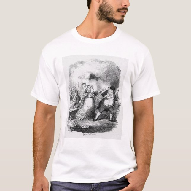 Den Herr bumblen degraderade i ögonen av T Shirt (Framsida)