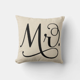 Den Herr | svarten skrivar Kudde