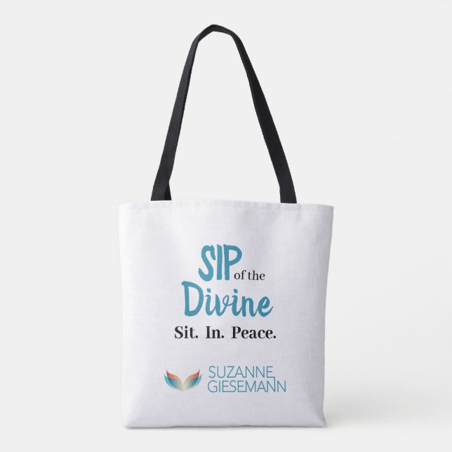 Den heta Way™-SIP från Divine Tote Tygkasse (Baksida)