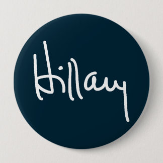 Den Hillary häftekampanjen knäppas Knapp