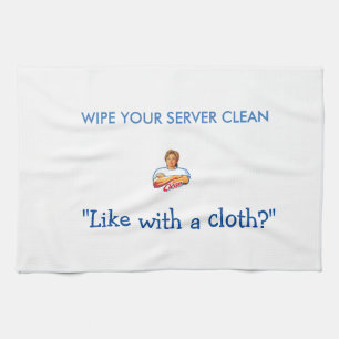 Den Hillary trasan - torka din serverrengöring! Kökshandduk