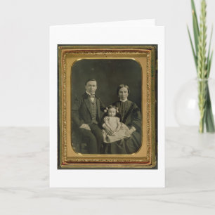 Den Hiller familjen, c.1850 (daguerreotypen) Kort