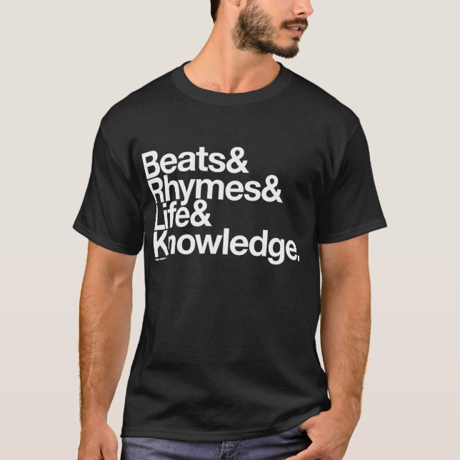 "Den hip hopmusik" utslagsplatsen Tee (Framsida)