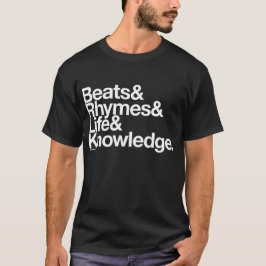 "Den hip hopmusik" utslagsplatsen Tee Shirt