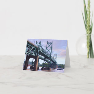 Den historiska Iowa-Illinois minnesmärken Kort