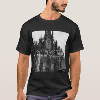 Den historiska katedralkyrkan i Köln Tyskland T Shirt