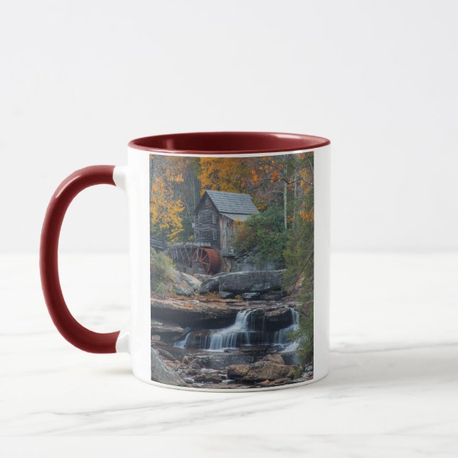 Den historiska kvarnen på Glade Creek 2 Mugg (Vänster)
