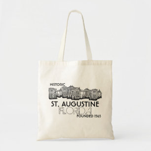 Den historiska St Augustine Florida gammala townen Tygkasse