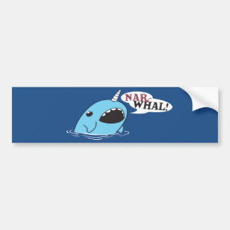 Den höga Narwhalen Bildekal