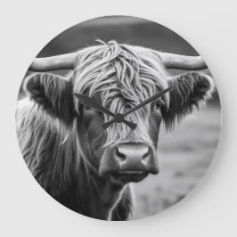 Den höglandskoban stor klocka