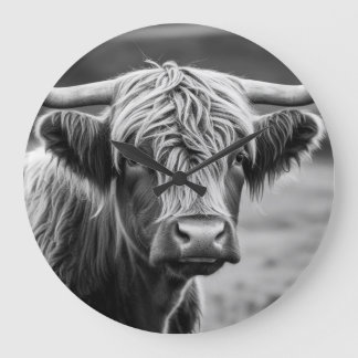 Den höglandskoban stor klocka