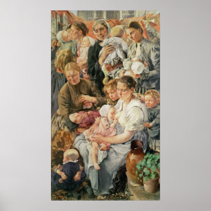 Den högra panelen för kvinnor från åldrarna av poster