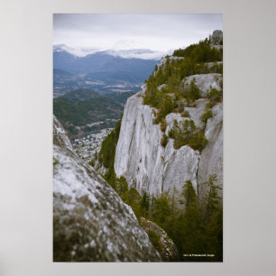 "Den högsta" Arialen beskådar i Squamish Poster