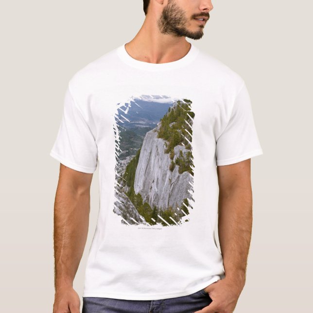 "Den högsta" Arialen beskådar i Squamish T-shirt (Framsida)