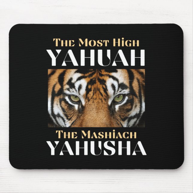 Den högsta yahuah och Mashiach Yahusha Musmatta (Framsidan)