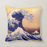 Den Hokusai underbaren vinkar Kudde<br><div class="desc">Den Hokusai underbaren vinkar</div>