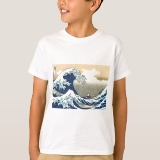 Den Hokusai underbaren vinkar T-shirt