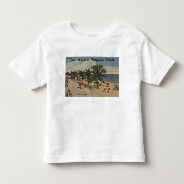 Den Hollywood stranden, Florida - beskåda av T-shirt (Framsida)