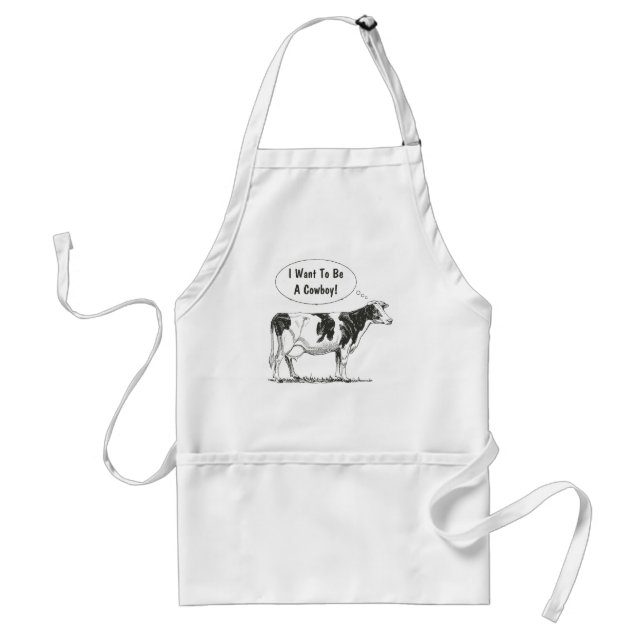 Den Holstein tankekon skräddarsy det Förkläde (Framsidan)