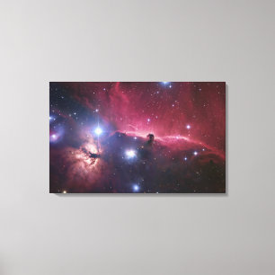 Den Horsehead Nebularegionen (Barnard33) Canvastryck