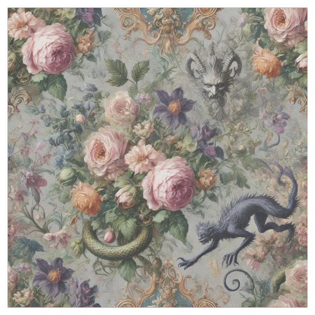 Den hotade Lavender Lycan - Påstående Tile Tyg (Provkarta)