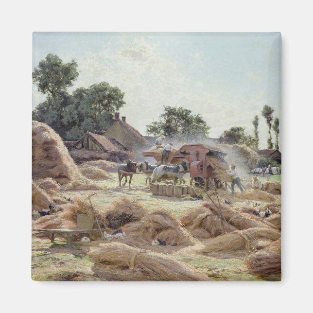 Den hotfulla Maskin 1896 Magnet (Framsidan)