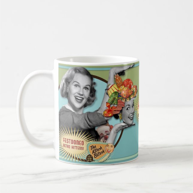 Den hötorgskonstBitsch ©en: KBFRK-logotyp Kaffemugg (Vänster)