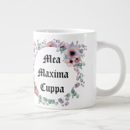 Den humoristiska Blommigten katolska mea Maxima Cu Jumbo Mugg