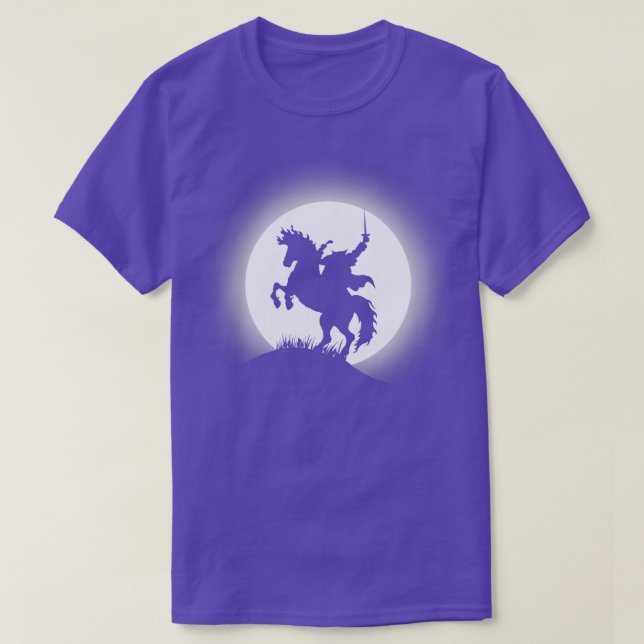 Den huvudlösa hästen TShirt T Shirt (Design framsida)