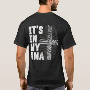 Den i min DNA-kornvägg, stolt över Cornwall Cornis T Shirt