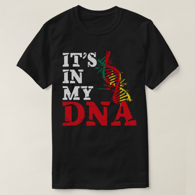 Den i mitt DNA-kameroon T Shirt (Design framsida)