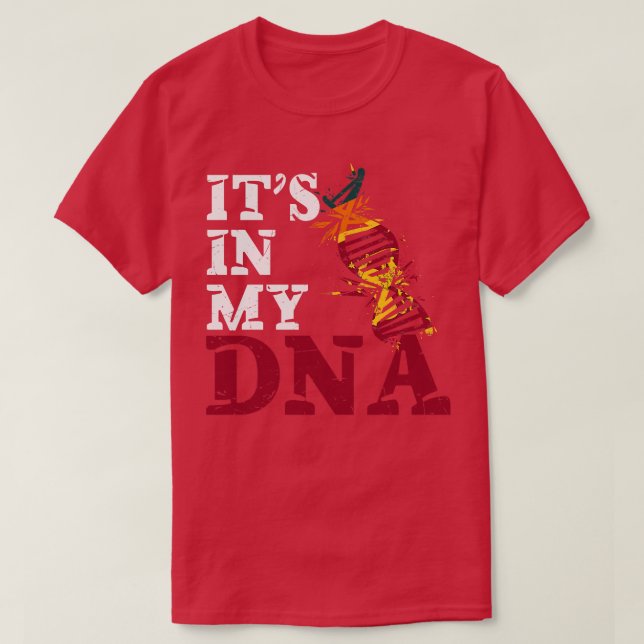 Den i mitt DNA Sri Lanka T Shirt (Design framsida)