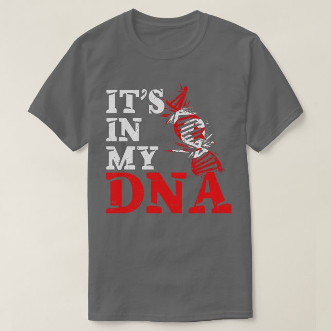 Den i mitt DNA Tunisien T Shirt (Design framsida)