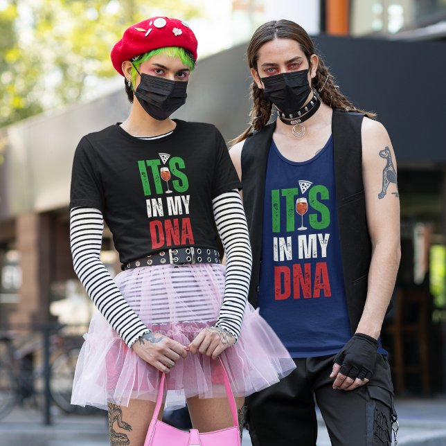 Den i mitt italienska pride med pizzabagare t shirt (Skapare uppladdad)