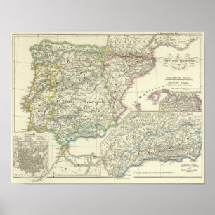 Den Iberian peninsulan från 1257 till 1479 Poster